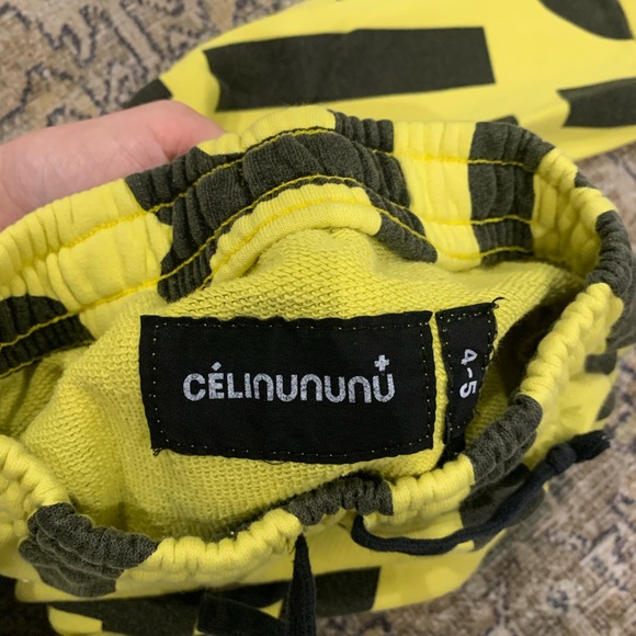 Celinununu Yellow Boys Pants - Picture 5 of 5